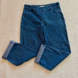 Draper’s & Damon’s Petite Pull On Stretch Jeans PS Straight Leg